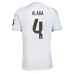 Real Madrid David Alaba #4 Hjemmedrakt 2025-26 Kortermet Real Madrid David Alaba #4 Hjemmedrakt 2025-26 Kortermet